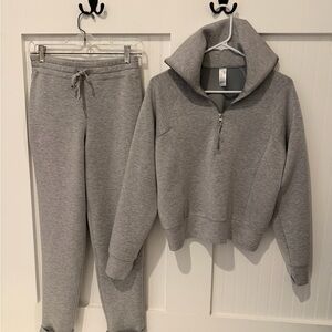 SPANX air essentials Light Gray Lounge Set